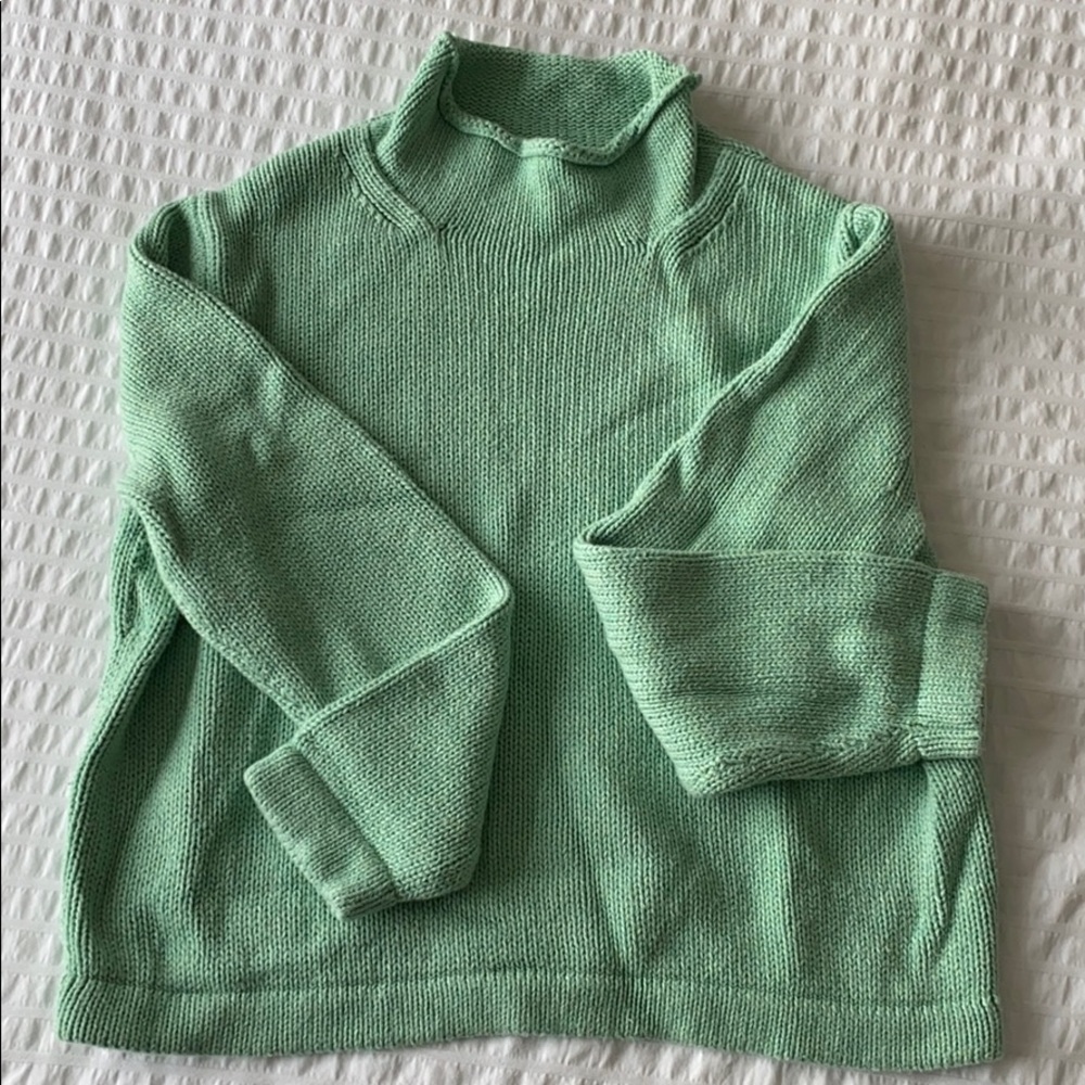 J. Crew Mint Green Sweater - Picture 5 of 7